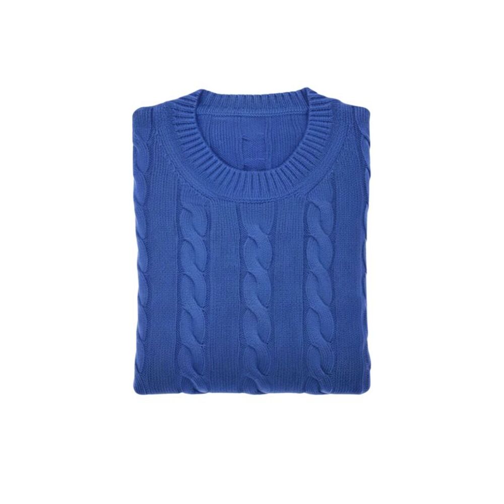 Manrico Cashmere Cable Knit Sweater